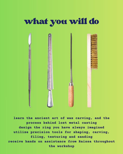 Wax To Silver Workshop