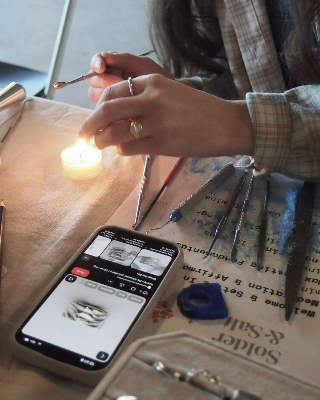 Wax To Silver Workshop