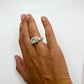 Green Amethyst Ring