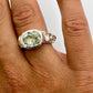 Green Amethyst Ring