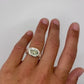 Green Amethyst Ring