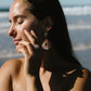 cloud mountain earrings