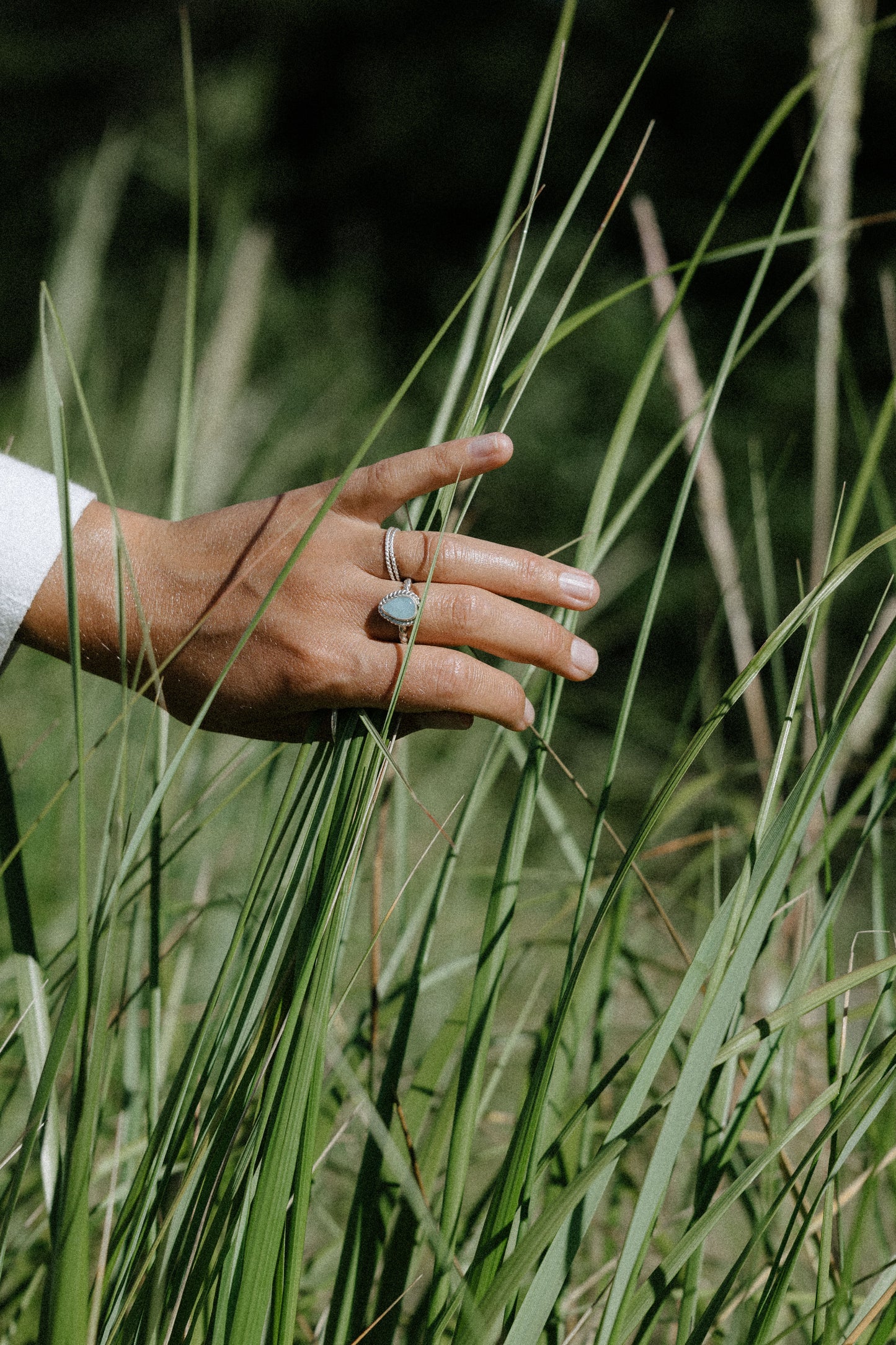 twisted stacker ring