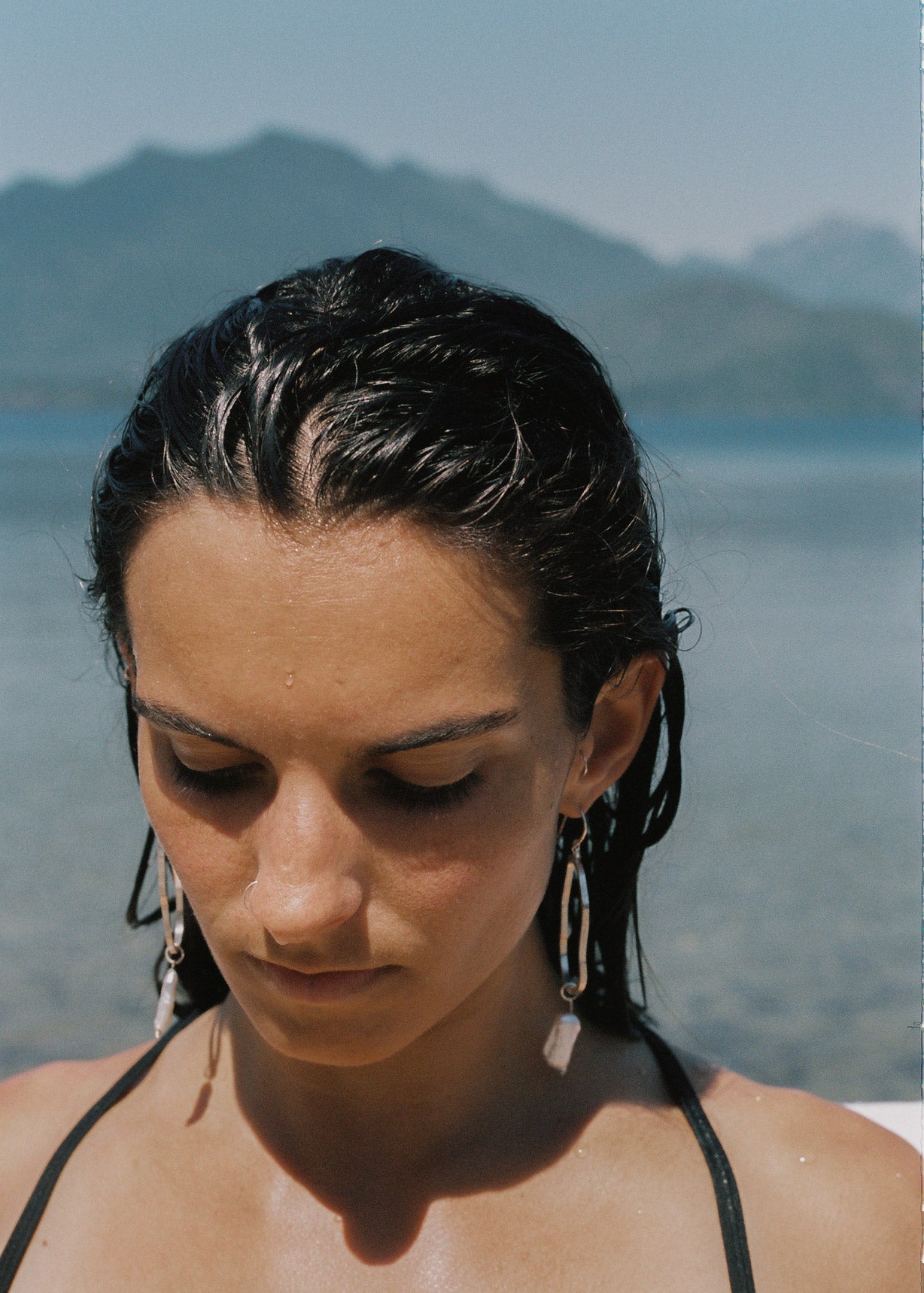 sand ripple earrings