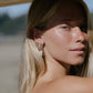 Pearls in her eyes hoops