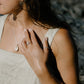 small sea glass ring