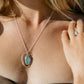 sea glass necklace