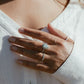 twisted stacker ring