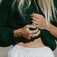 large sea glass ring