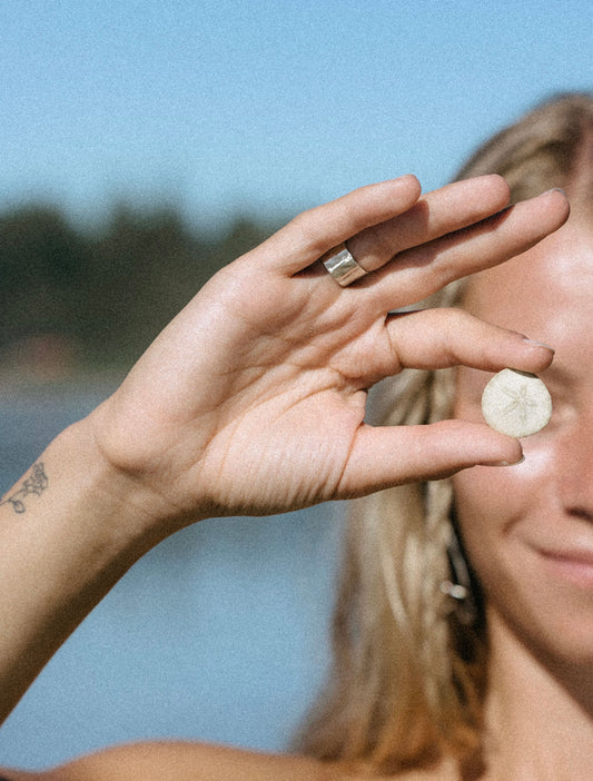 matte cloud ring